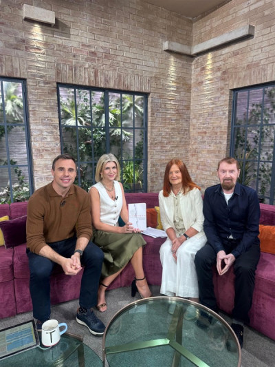 Mary Attenborough and Michael Gallagher appeared with presenters Tommy Bowe  and Muireann O'Connell on Ireland A.M. television show in August 2025 to discuss their memoir, Unbroken:Secrets, Lies and Enduring Love